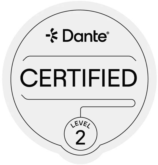 Dante Level 2 certified-1